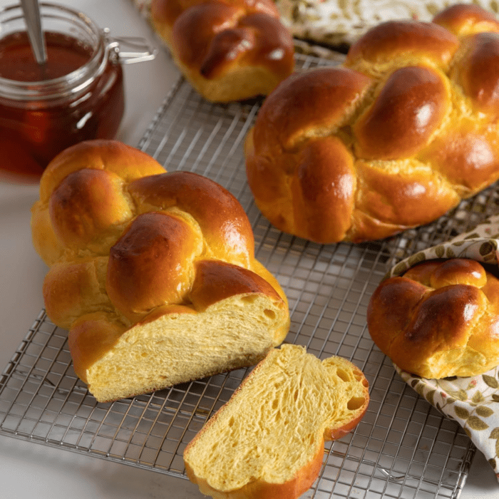 Kosher Challah Bread-15 Ounce Traditional Braided Challah | Fresh & Delicious | Shabbat Challah Breads for Your Holiday or Shabbat Table | Kosher, Dairy & Nut Free - Image 2