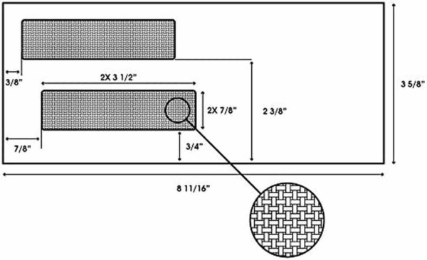 500 No. 8 Flip and Seal Double Window Security Check Envelopes - Designed for Quickbooks Printed Checks - Number 8 Size 3 5/8 Inch X 8 11/16 Inch - Image 5