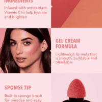 Color Bloom Liquid Blush Makeup for Cheeks Matte Finish - Float On - Image 5