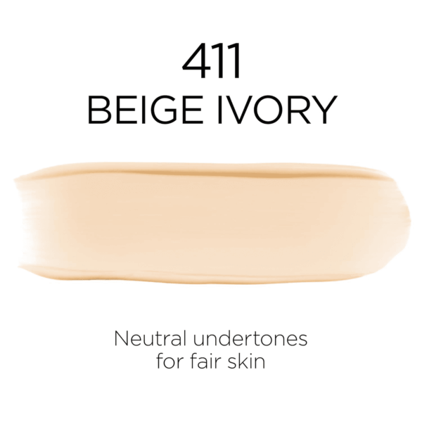 Makeup Infallible up to 32 Hour Fresh Wear Lightweight Foundation, 411 Beige Ivory, 1 Fl Oz, Packaging May Vary - Image 7