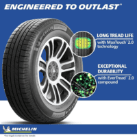Defender2 All-Season Tire for Cars, Minivans, Suvs and Crossovers, 235/65R17 104H - Image 2