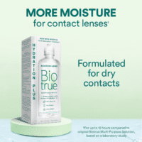 Contact Lens Solution, Multi-Purpose Solution for Soft Contact Lenses, Lens Case Included, 10 FL OZ - Image 2