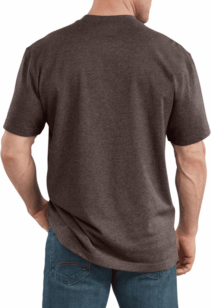 Men'S Heavyweight Crew Neck Short Sleeve Tee - Image 2