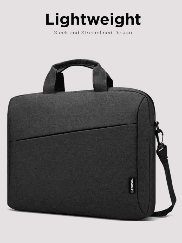 Laptop Bag T210, Messenger Shoulder Bag for Laptop or Tablet, Sleek, Durable & Water-Repellent Fabric - Image 5