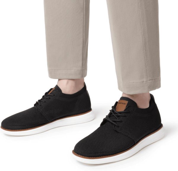 Men'S Knitflex Breeze Mesh Sneakers Oxfords Lace-Up Lightweight Casual Walking Shoes - Image 7