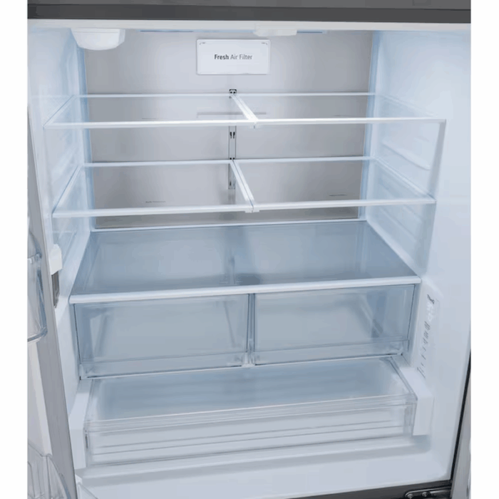 Counter-Depth MAX 26.5-Cu Ft 3 -Door Smart Compatible French Door Refrigerator with Ice Maker with Water Dispenser ( Stainless Steel ) ENERGY STAR Certified - Image 12