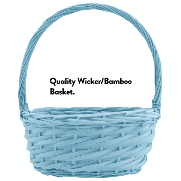 Blue Easter Basket for Kids and Adults (45Ct) - Already Filled Easter Gift Basket with Plush Easter Bunny, Candy, Snacks, and Treats - Boys, Girls, Grandchildren, Young Children, Toddlers, Men, Women - Image 4