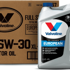 European Vehicle Full Synthetic XL-III SAE 5W-30 Motor Oil 5 QT, Case of 3