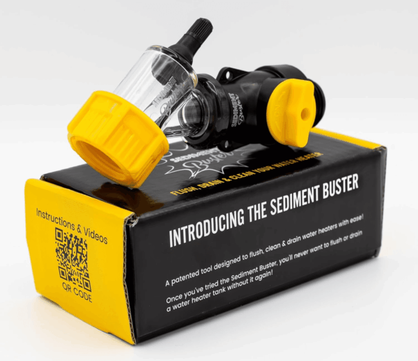 Water Heater Cleaning and Flushing Tool - Breaks up Clogs, Stirs and Removes Sediment and Dirt from Electric or Gas Water Heaters - User Friendly - Image 2