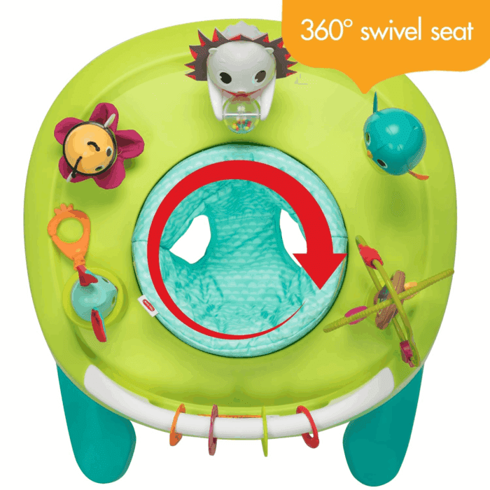 4-In-1 Here I Grow Mobile Activity Center, Baby Walkers and Activity Center, Baby Activity Center with Interactive Toys and Developmental Activities, Meadow Days - Image 4