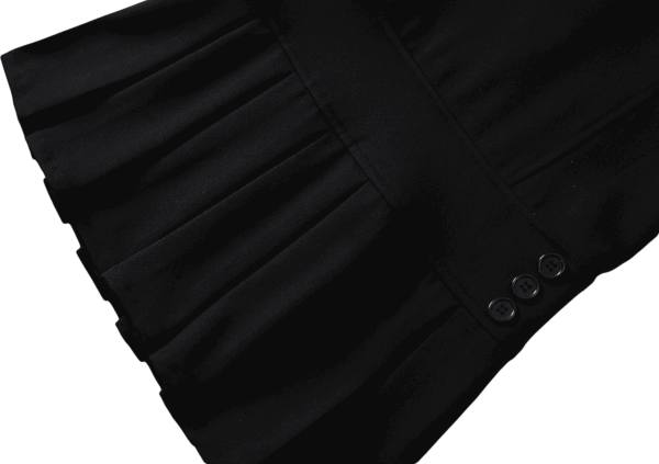 Girls School Uniform Jumper: Stretch Pleated Durable Kids Knee Length Sleeveless Dress - Image 5