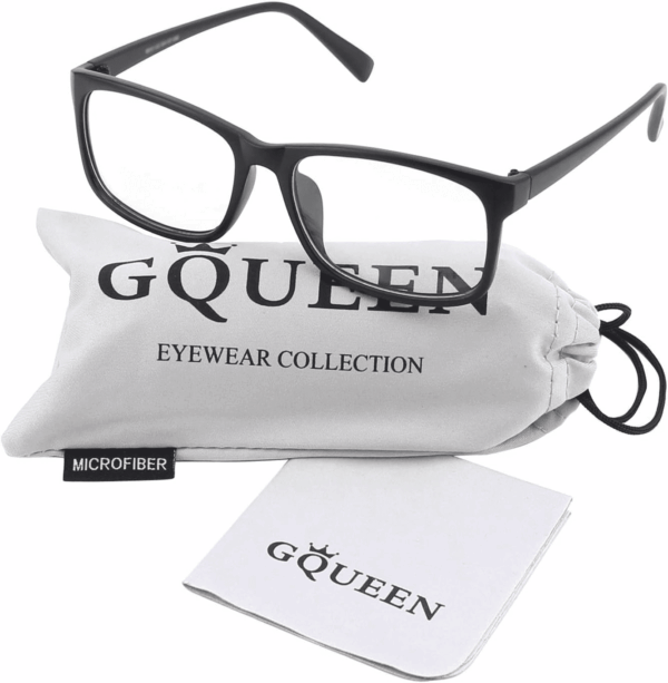 Fake Clear Glasses Non Prescription Glasses Eyeglasses Rectangular Frame, 201512 - Image 7