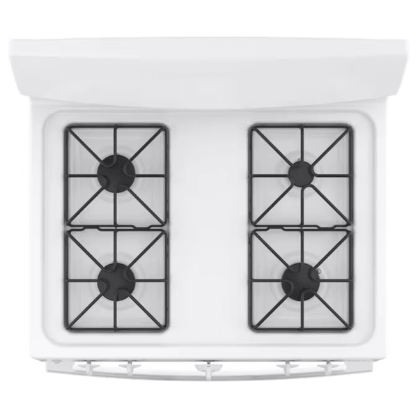 30-In 4 Burners 4.8-Cu Ft Freestanding Natural Gas Range ( White ) - Image 5