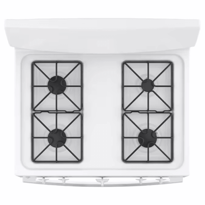 30-In 4 Burners 4.8-Cu Ft Freestanding Natural Gas Range ( White ) - Image 5