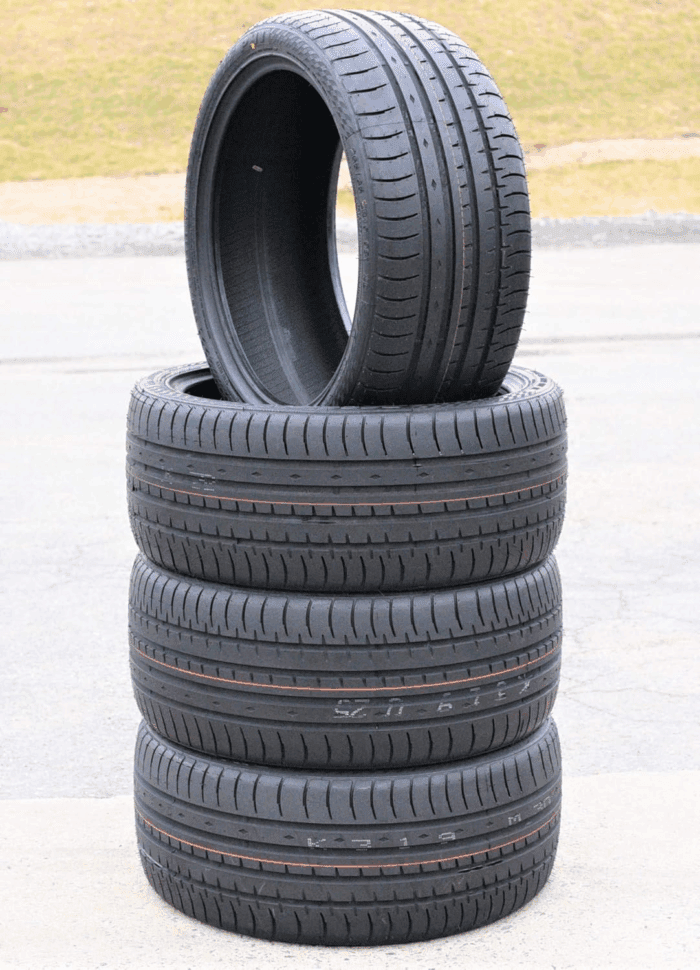 Set of 4 (FOUR)  Phi All-Season Passenger Car High Performance Radial Tires-205/55R16 205/55ZR16 205/55/16 205/55-16 94W Load Range XL 4-Ply BSW Black Side Wall UTQG 400AA - Image 7