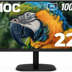 22B2HM2 22" Full HD (1920 X 1080) 100Hz LED Monitor, Adaptive Sync, VGA X1, HDMI X1, Flicker-Free, Low Blue Light, HDR Ready, VESA, Tilt Adjust, Earphone Out, Eco-Friendly