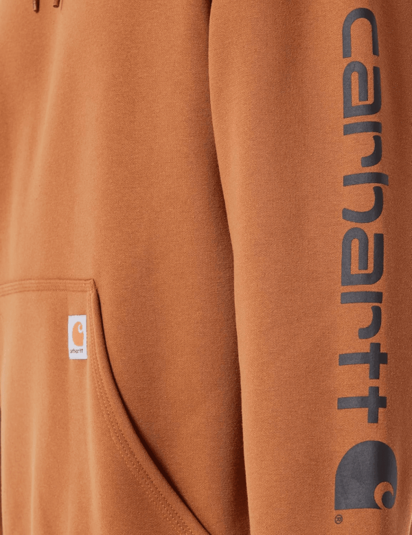 Men'S Loose Fit Midweight Logo Sleeve Graphic Sweatshirt - Image 5