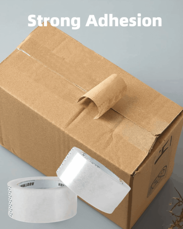 Packing Tape Refills, Clear, Packaging Tape Heavy Duty Designed for Moving, Shipping and Packing, Mailing,1.88" X 60 Yds, 2 Rolls - Image 5