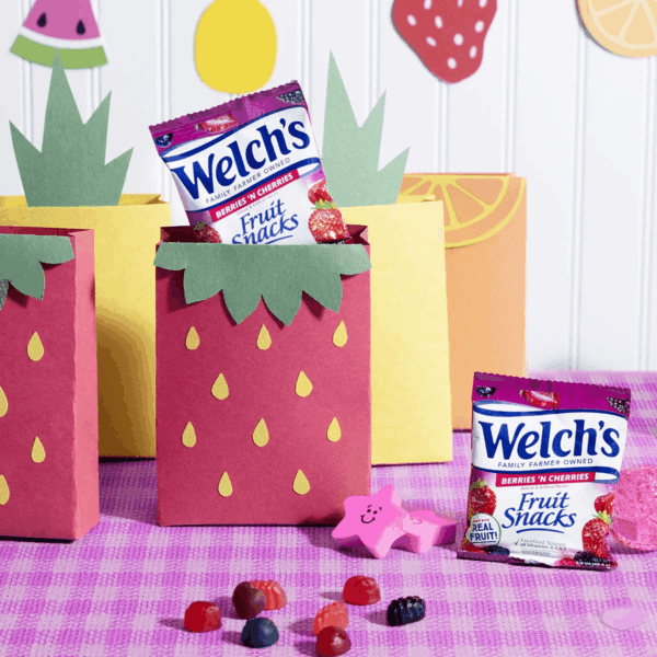 Fruit Snacks, Berries 'N Cherries, Bulk Pack, Individual Single Serve Bags, 0.8 Oz (Pack of 40) - Image 6