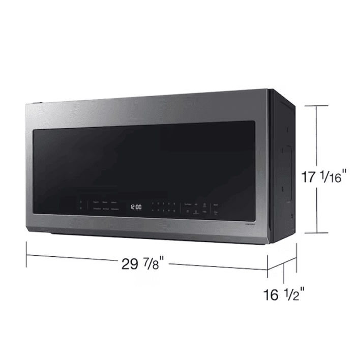 2.1-Cu Ft 29.87-In Over-The-Range Microwave with Sensor Cooking ( Stainless Steel ) - Image 10