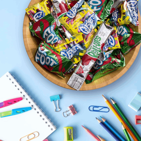 Fruit Roll-Ups, , Gushers, Easter Basket Stuffers, Fruit Flavored Snacks Variety Pack, Gluten Free, 16 Ct, 10.2 Oz - Image 3