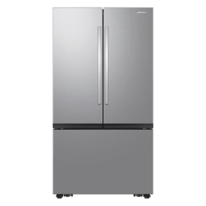 Standard-Depth Mega Capacity 31.5-Cu Ft 3 -Door Smart Compatible French Door Refrigerator with Dual Ice Maker with Water Dispenser ( Fingerprint Resistant Stainless Steel ) ENERGY STAR Certified