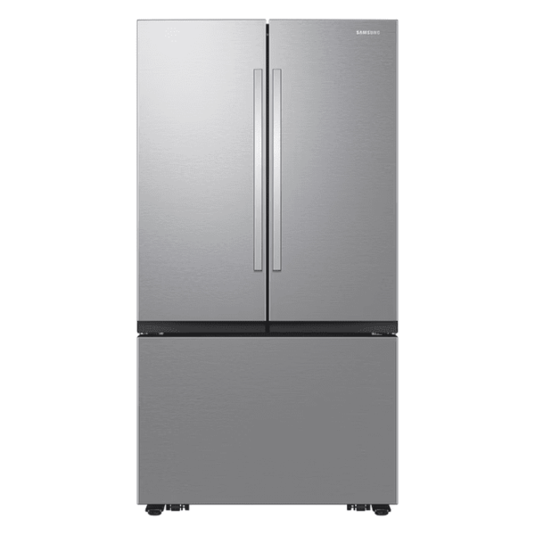 Standard-Depth Mega Capacity 31.5-Cu Ft 3 -Door Smart Compatible French Door Refrigerator with Dual Ice Maker with Water Dispenser ( Fingerprint Resistant Stainless Steel ) ENERGY STAR Certified
