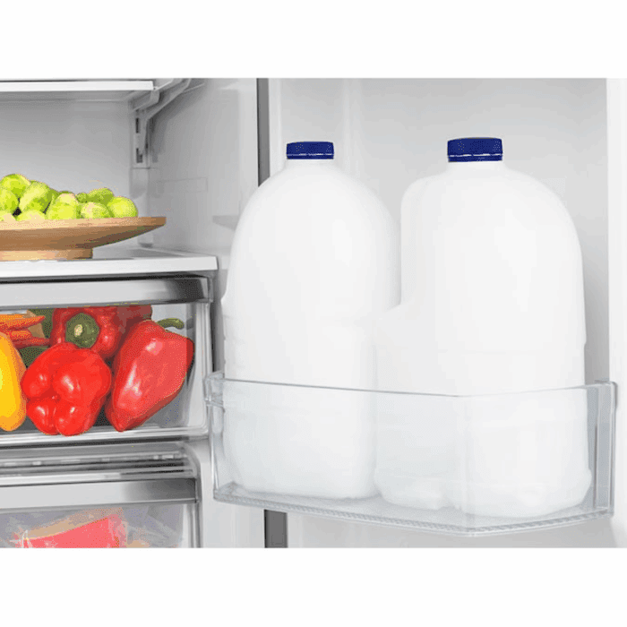 Pureflat Standard-Depth 26.6-Cu Ft 3 -Door French Door Refrigerator with Ice Maker with Water Dispenser ( Fingerprint Resistant Stainless Steel ) ENERGY STAR Certified - Image 10