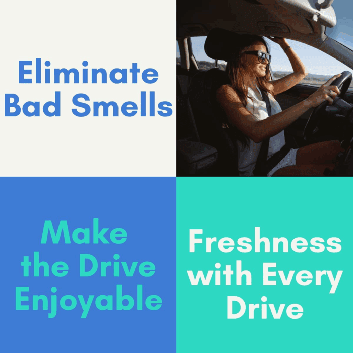 Honey Peach Scent Car Air Freshener Clip, 6 Vent Clips, 4Ml Each, Long Lasting Air Freshener, up to 180 Days Car Refresher Odor Eliminator - Image 3