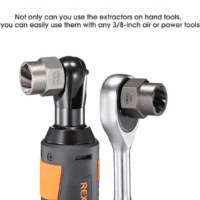 Impact Bolt & Nut Remover Set, 13+1 Pieces Bolt Extractor Tool Set with Solid Storage Case - Image 7