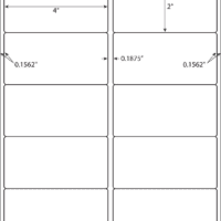 10 up - 500 Sheets Shipping Address Labels - 2" X 4" - Total 5000 Labels - Image 2