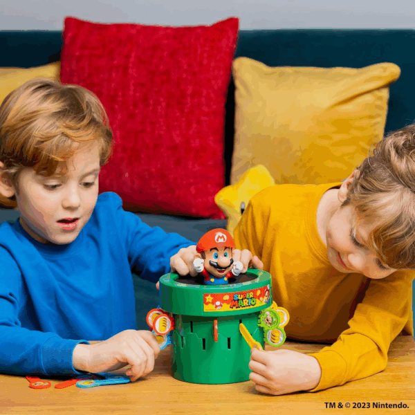 Pop up Super Mario Board Game - Family and Preschool Kids Games for Family Game Night - Kids Activities and Super Mario Toys - Girls and Boys Games - 2-4 Players - Ages 4 Years and Up - Image 3