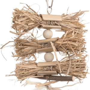 Pervue Pet Products Naturals Preen & Pacify Woodland Harvest Bird Toy 62549