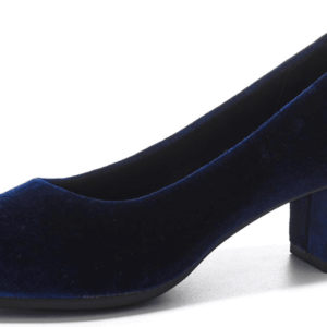 2 Inch Low Block Heel Pumps for Women round Closed Toe Chunky Heels Comfortable Dress Shoes Office Work Formal