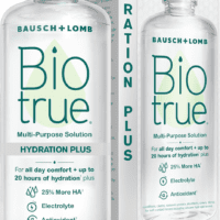 Contact Lens Solution, Multi-Purpose Solution for Soft Contact Lenses, Lens Case Included, 10 FL OZ