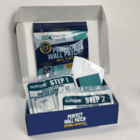 Sdhome Perfect Wall Patch Drywall Repair Kit with Compound, Back Plate, and Putty Knife - Repairs Large Holes with Ease - Image 3