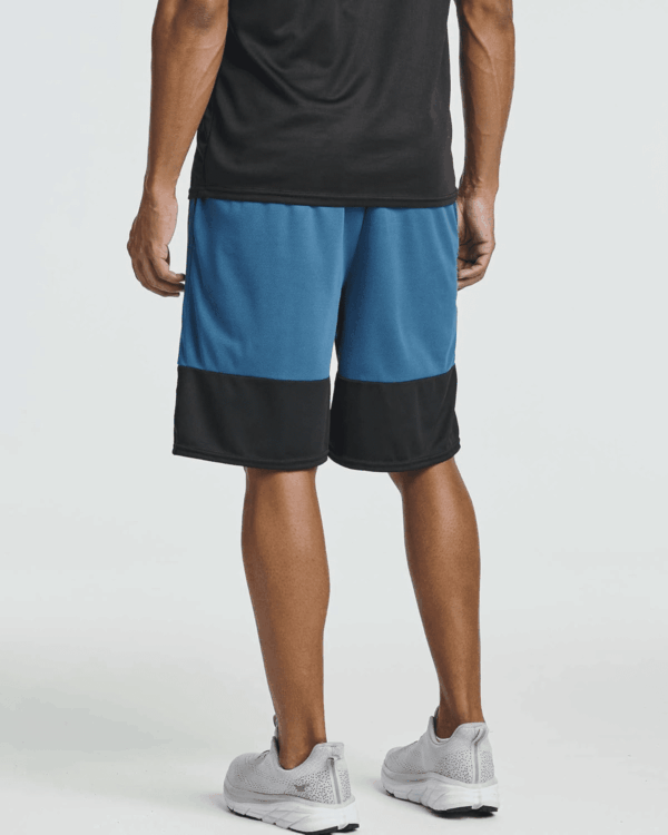 5 Pack: Men'S Mesh Athletic Basketball Shorts Quick Dry Activewear with Pockets - Image 4