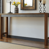 Furniture Torjin Urban Counter Height Dining Room Table, Two-Tone Brown - Image 2