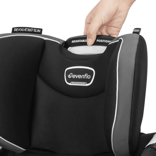 Revolve360 Slim 2-In-1 Rotational Car Seat (Canton Black) - Image 10