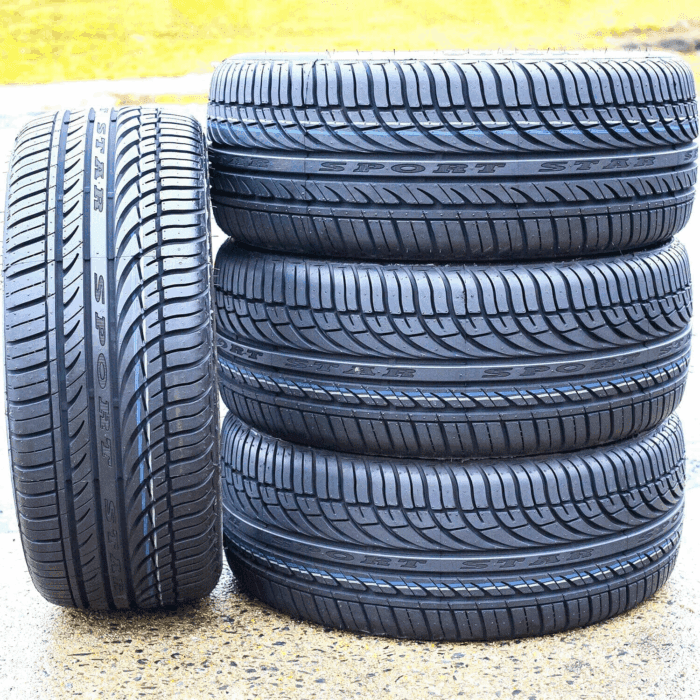 Set of 2 (TWO)  HP108 All-Season Passenger Car Performance Radial Tires-205/60R16 205/60/16 205/60-16 92H Load Range SL 4-Ply BSW Black Side Wall UTQG 380AA - Image 3