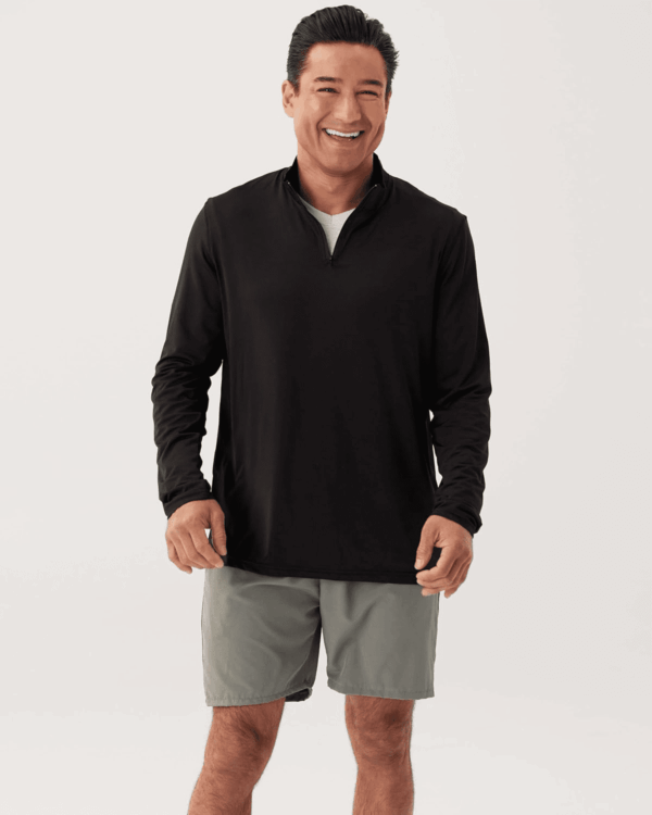 3 Pack: Men'S Dry-Fit Active Quarter Zip Long Sleeve Athletic Performance Pullover (Available in Big & Tall) - Image 6