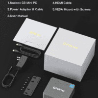 Mini PC Intel N150 (Turbo 3.6Ghz) 16GB DDR4 1TB Pcie M.2 Nvme SSD, Desktop Computer 4K Dual HDMI Display/4X Usb3.2/Wifi 6/BT5.2/RJ45 Ethernet Nucbox G3 Plus - Image 8