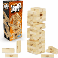 Jenga Game | the Original Wood Block Game with Genuine Hardwood Blocks | Stacking Tower Game | Ages 6+ | 1 or More Players | Party Games for Kids | Family Games - Image 11
