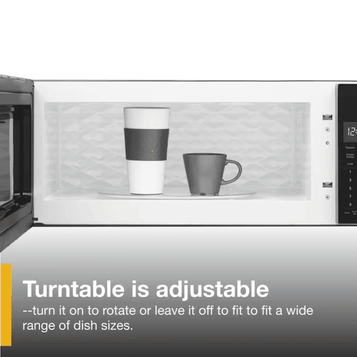 1.1-Cu Ft Low Profile 30-In Over-The-Range Microwave ( Stainless Steel ) - Image 11