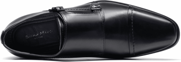 Men'S Dress Loafer Shoes Monk Strap Slip on Loafers - Image 4