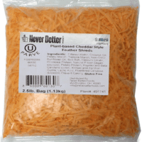Vegan Cheese, Dairy Free Cheese, Plant Based Cheese with No Allergens, Healthy Vegan Cheddar Cheese, 2.5 LB Bag of Shredded Cheddar Cheese, Smooth and Non Oily Lactose Free Cheese