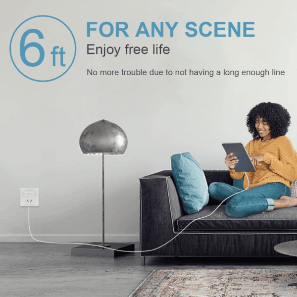 Iphone 16 15 Charger Fast Charging Type C Chargers USB C Charger Block Iphone 16 Chargers with 2 Pack 6FT Cable for Iphone 16/16 Plus/16 Pro/16 Pro Max/Iphone 15/15 Pro Max/Ipad Pro/Airpods - Image 7