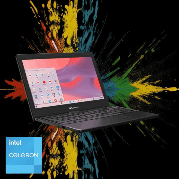 Gateway Chromebook 311 CBO311-1H-C1MX Laptop | Intel Celeron N4500 | 11.6" HD (1366 X 768) Display | 4GB LPDDR4X | 64GB Emmc | Wi-Fi 5 802.11Ac | Chrome OS | Star Black - Image 11
