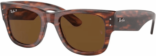 Mega Wayfarer RB0840SF Square Asian Fit Low Bridge Sunglasses for Men for Women + BUNDLE with DIW Kit
