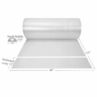 Bubble Cushioning 48" Wide X 175' Feet - Small Bubbles - 3/16" Size - Image 2